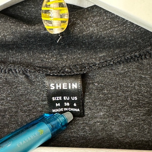 SHEIN Womens Sz M BLACK - Picture 9 of 12